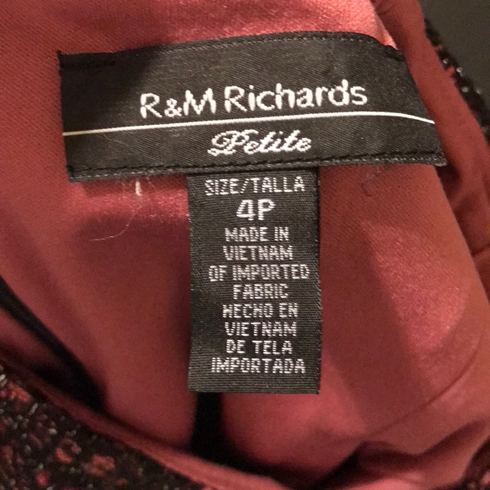 Pink/Black dress. - Picture 4 of 4